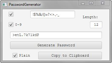 Passwort Generator in Java